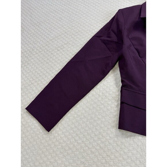 All That Jazz Double Breasted Jacket Dancer Punk Vintage 90's | Plum | Size 7/8 - Picture 5 of 13